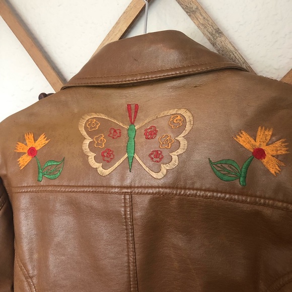 Jackets & Blazers - 1970s leather jacket